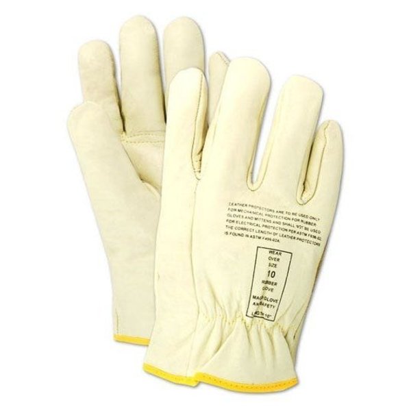 Magid PowerMaster 12507 Low Voltage Leather Lineman's Protector Glove 12507-10